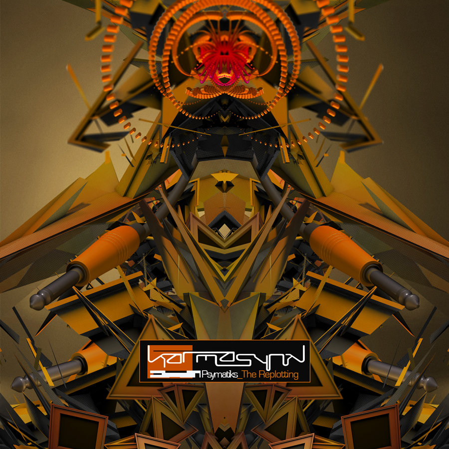 Karmasynk - Orbit Reversal (5AM Remix) @ 'Psymatiks: The Replotting' album (bass, electronic)