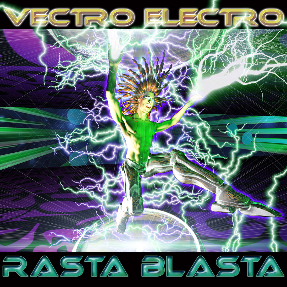 Vectro Electro - Selecta @ 'Rasta Blasta' album (electronic, goa)