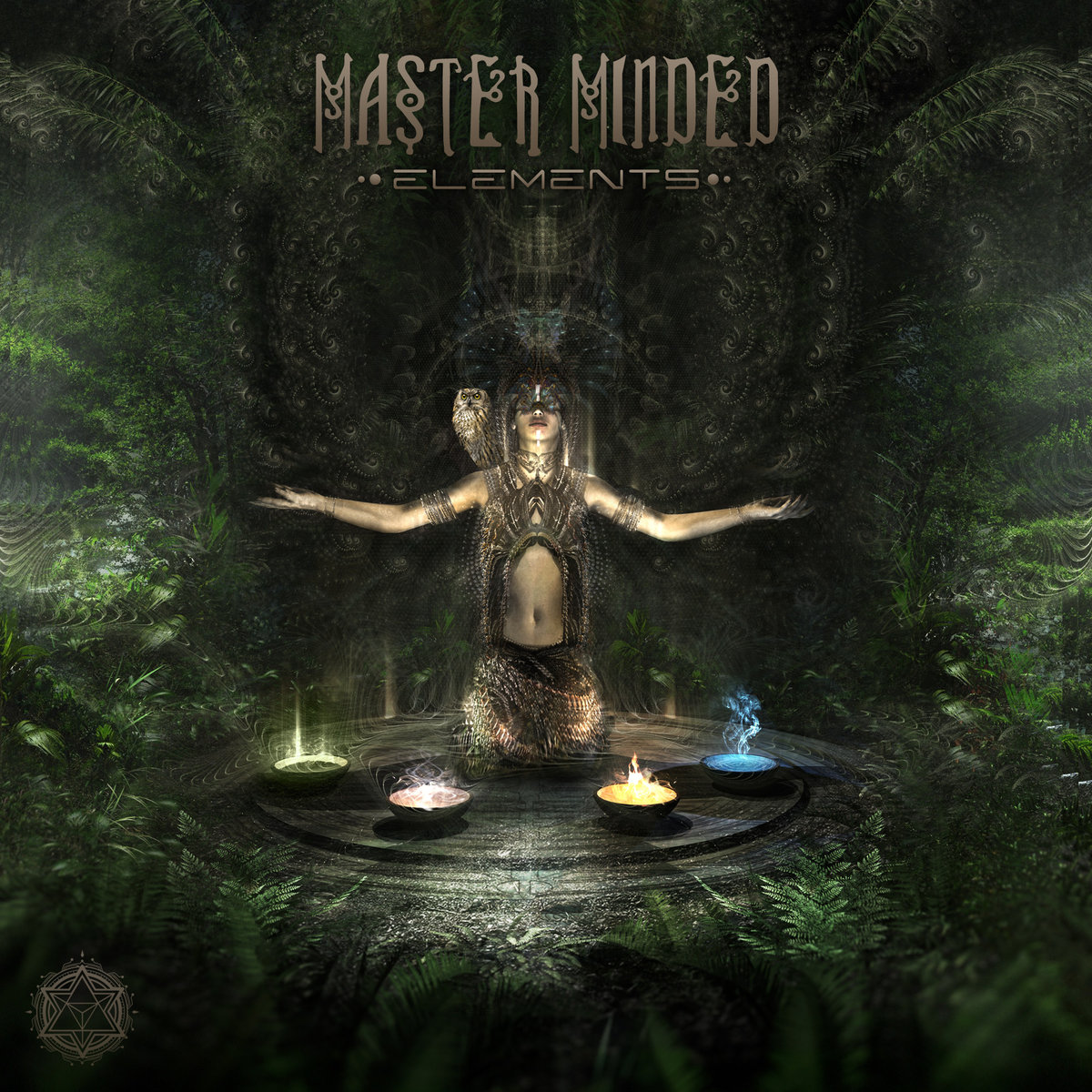 Master Minded feat. Aborigman - Earth - Planting the seed @ 'Elements' album (432hz, electronic)