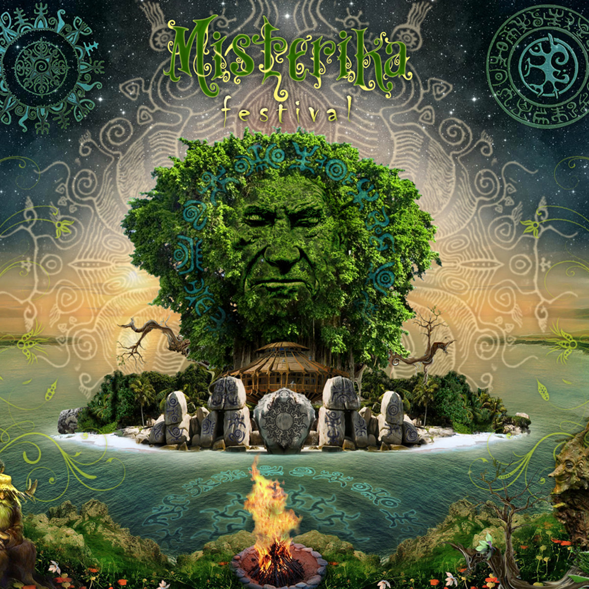 Mandala Vandalaz - Z-man @ 'Various Artists - Misterika festival – Tree of the Life Pt.1' album (ambient, electronic)