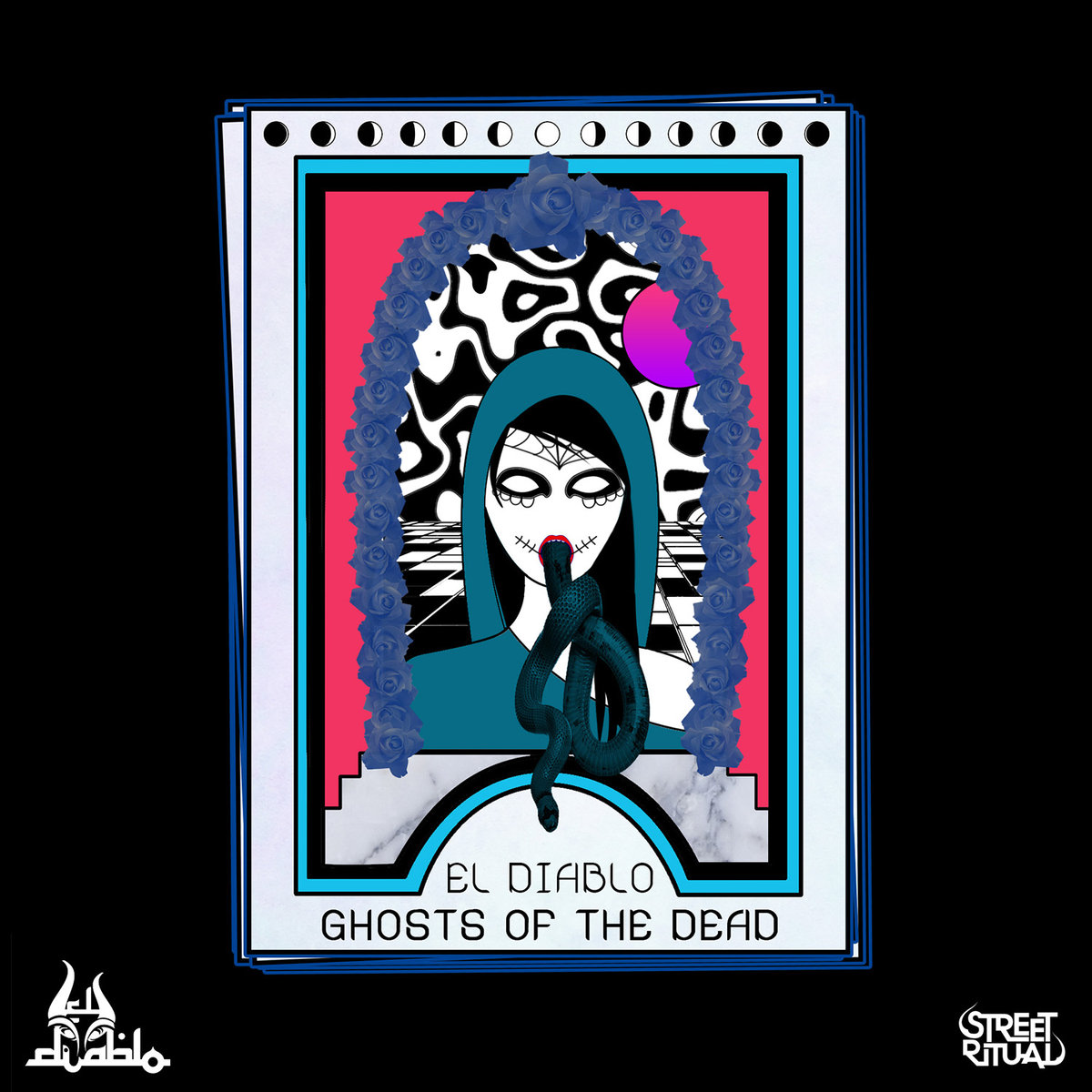 El Diablo feat. Cuts by Wake n Break - Dope in my Trunk @ 'Ghosts of the Dead' album (bass, dark)
