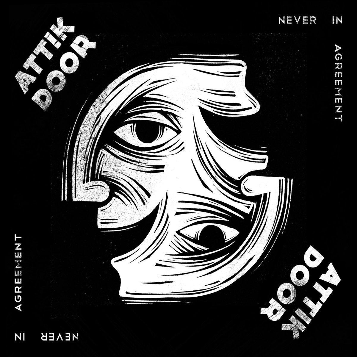 Attik Door - Moody @ 'Never in Agreement' album (alternative metal, hard rock)