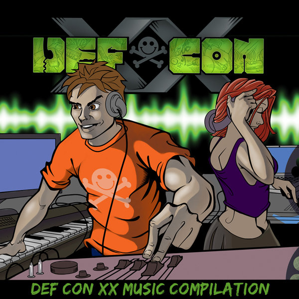 ytcracker - Hacker War @ 'DEF CON XX Compilation' album (computer music, defcon)