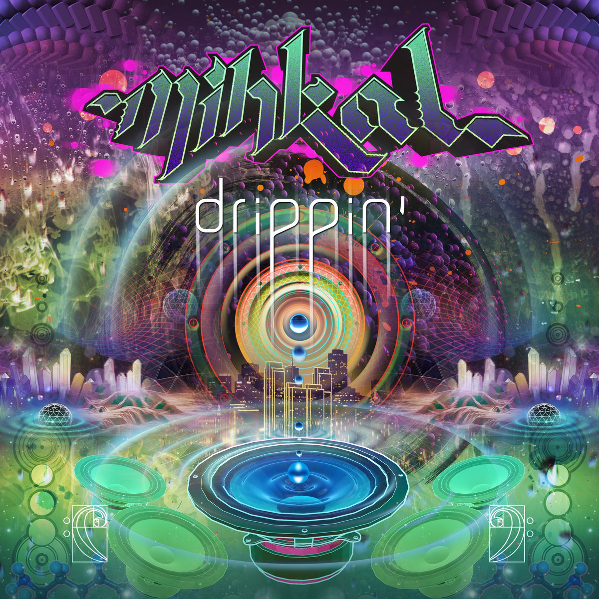 MiHKAL - Drippin' (Chris B. Remix) @ 'Drippin'' album (electronic, dubstep)
