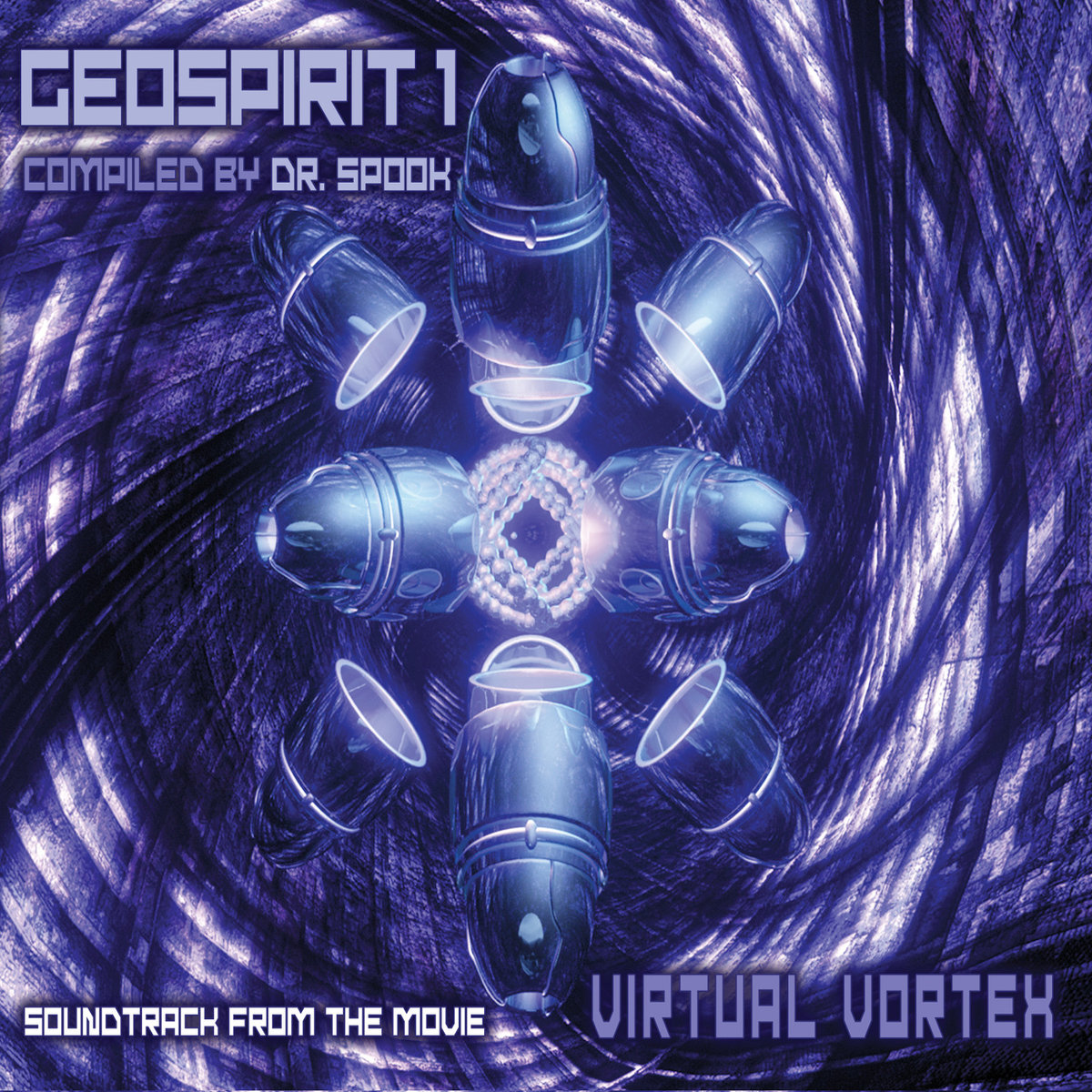 Mr. Peculiar - Crystal Myth @ 'Various Artists - Geospirit 1: Virtual Vortex (Compiled by Dr. Spook)' album (electronic, goa)